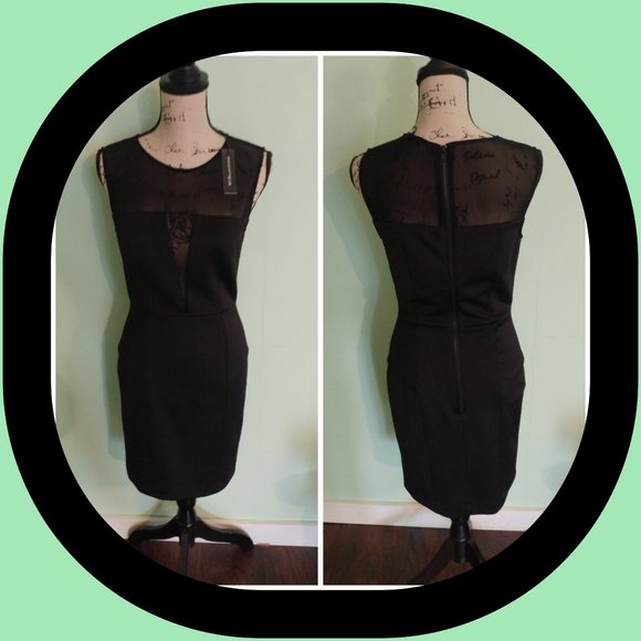 W118 by Walter Baker Dresses & Skirts - NWT W118 BY WALTER BAKER BLACK GRADY DRESS SZ SM